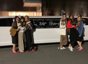 Limousine Interior birthday special occasion limousine